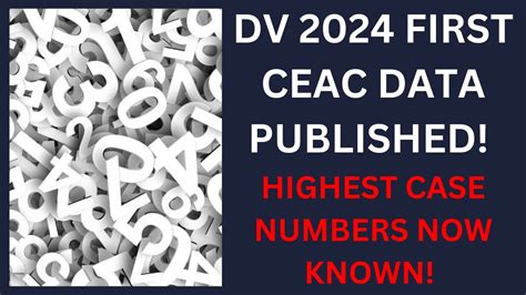 dv 2024 ceac data|DV 2024: First CEAC Data Published! .